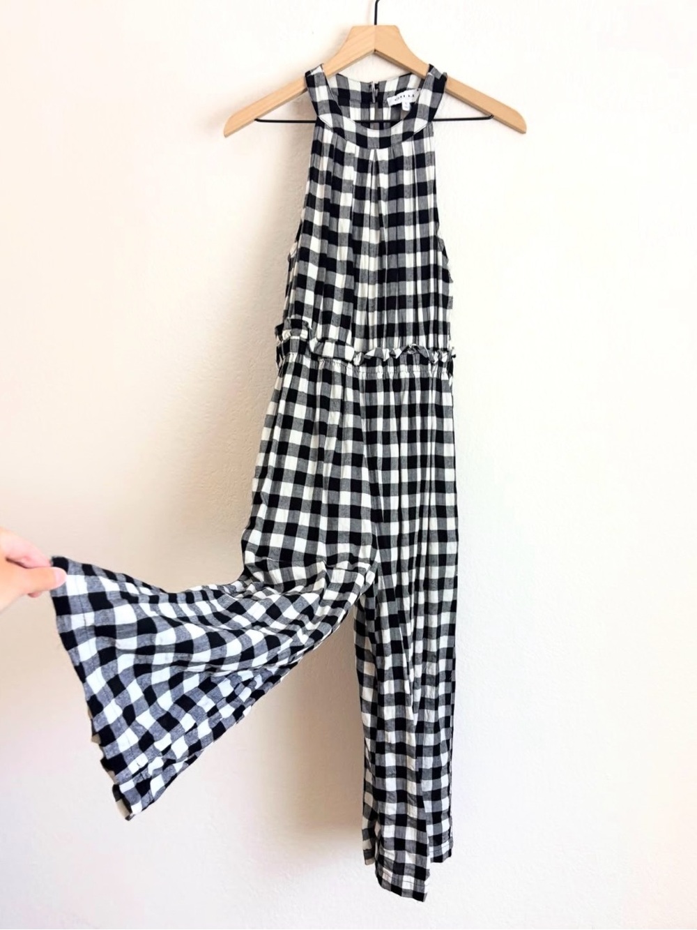 Gilli Gingham Cotton Jumpsuit